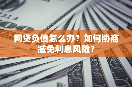 北京网贷负债怎么办？如何协商减免利息风险？