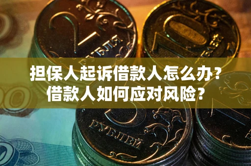 北京担保人起诉借款人怎么办？借款人如何应对风险？